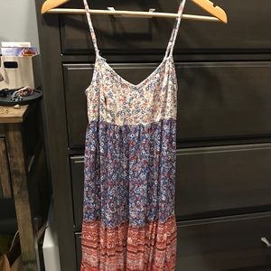 floral summery dress